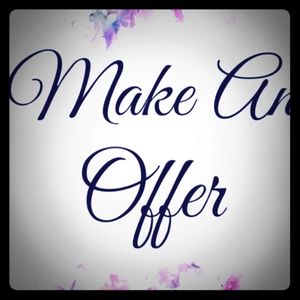 Reasonable offers accepted